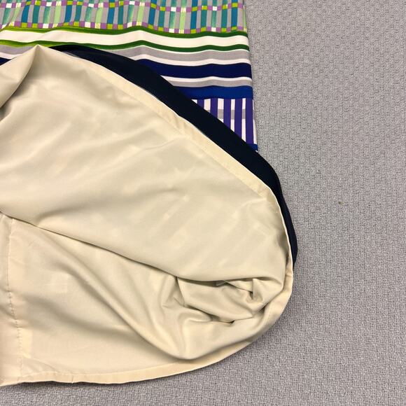 Eliza J Dress Womens 6 Multicolor Sheath Midi Mod Retro 60s Groovy - Picture 5 of 10